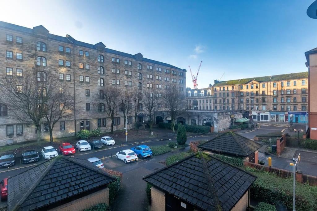 ** Modern Merchant City 1 Bed Apartment With Free Parking ** 글라스고 외부 사진